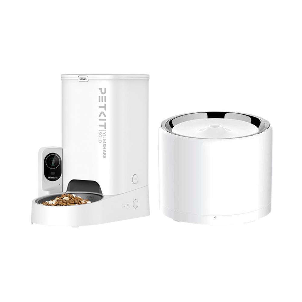 PETKIT YumShare Solo Feeder & Eversweet 3 Pro Fountain