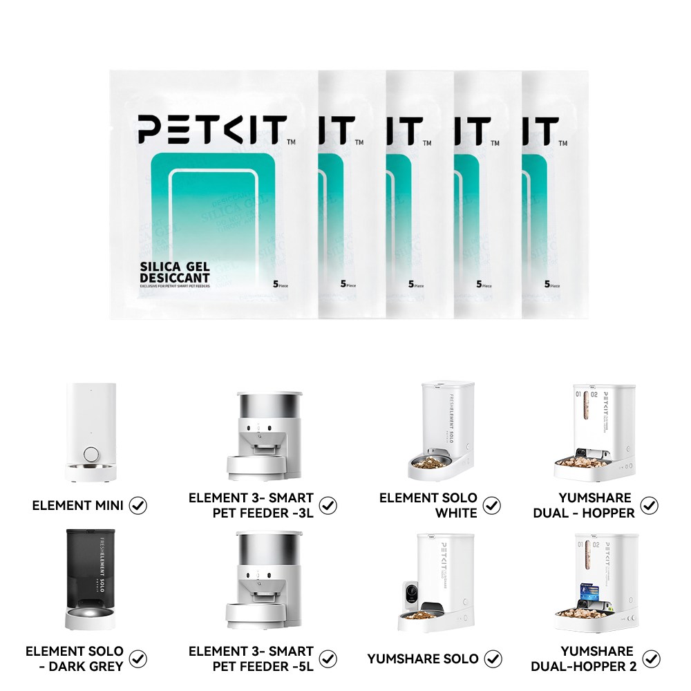 Feeder Desiccant For Fresh Element Smart Feeder x 5packs